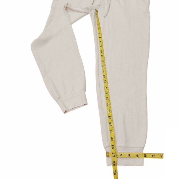 Quince Brushed Lounge Joggers Womens Medium Oatmeal Knit Cozy Comfy Loungewear - Picture 12 of 13